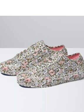 Vans Authentic Mono Floral Women's 8.5 Shoes Daisy